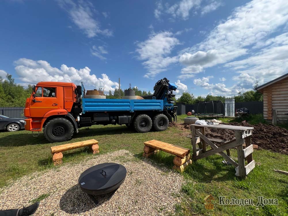 Колодец для дачи в Пушкинском районе